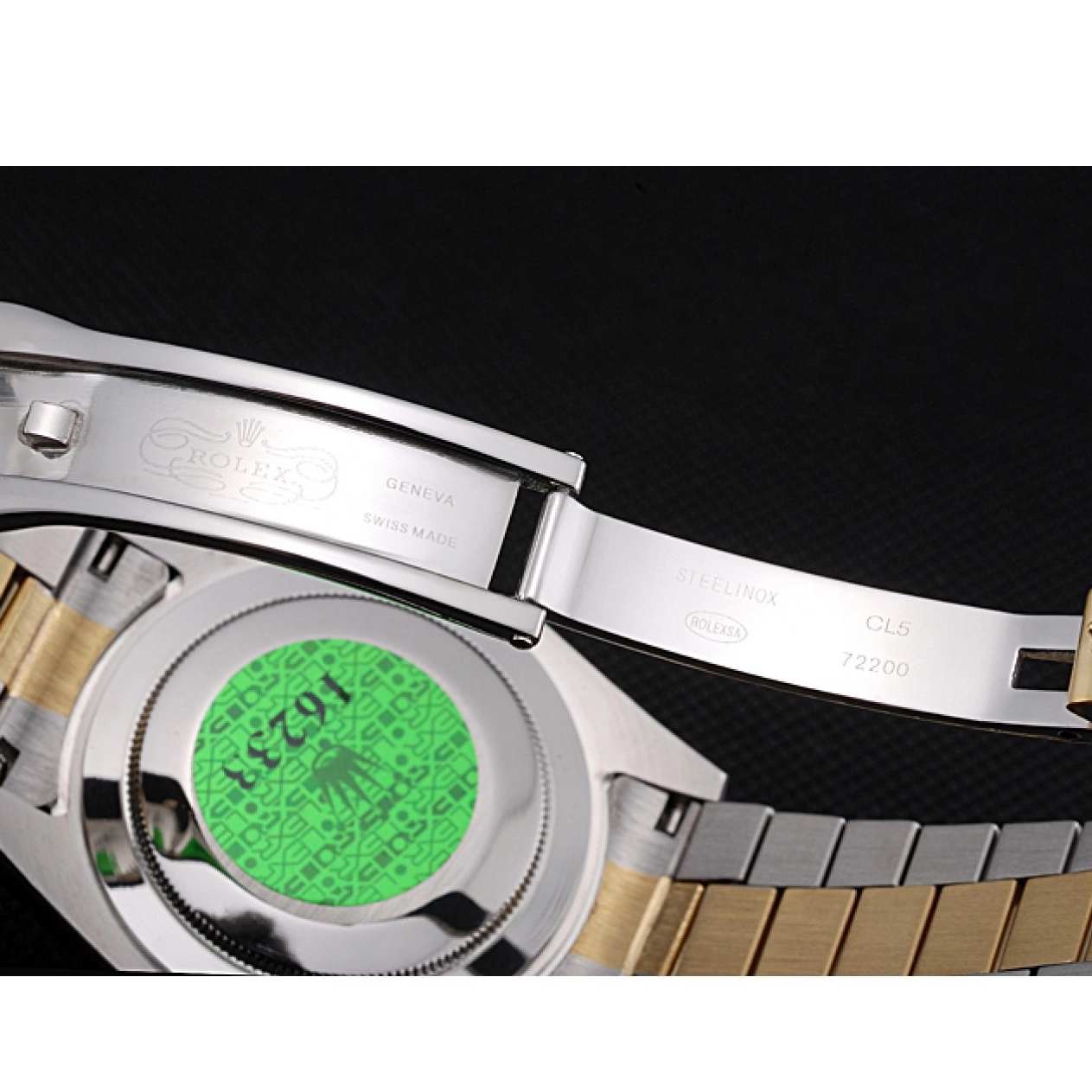 Good copy rolex watches Tone Rolex 18k Two Steel Day-Date Gold Gold Plated Stainless Dial 0614
